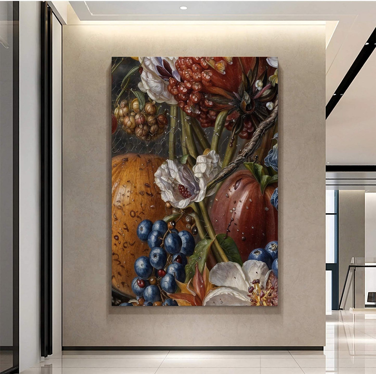 Canvas Print: "Baroque Bounty II" - Tailored Canvases - Flyclothing LLC