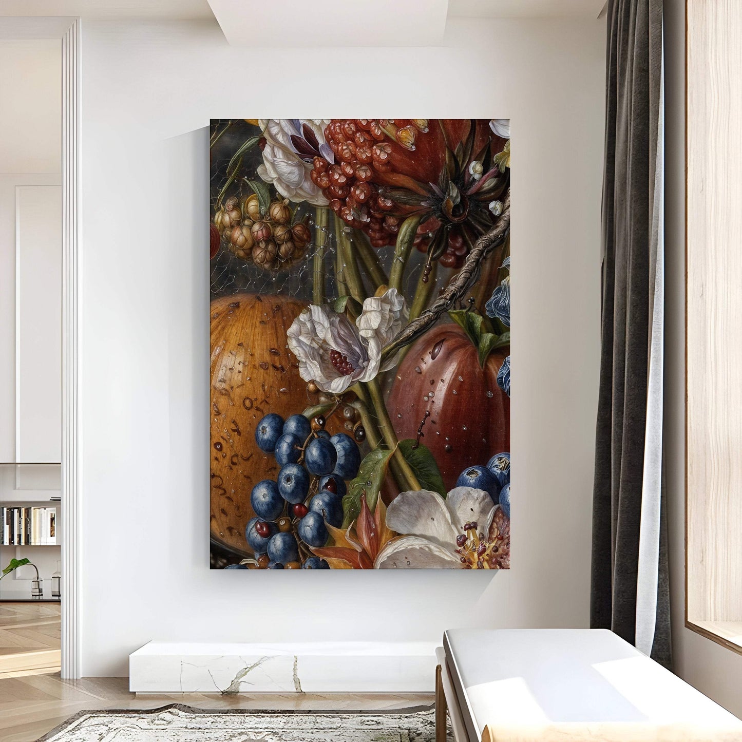 Canvas Print: "Baroque Bounty II" - Tailored Canvases - Flyclothing LLC