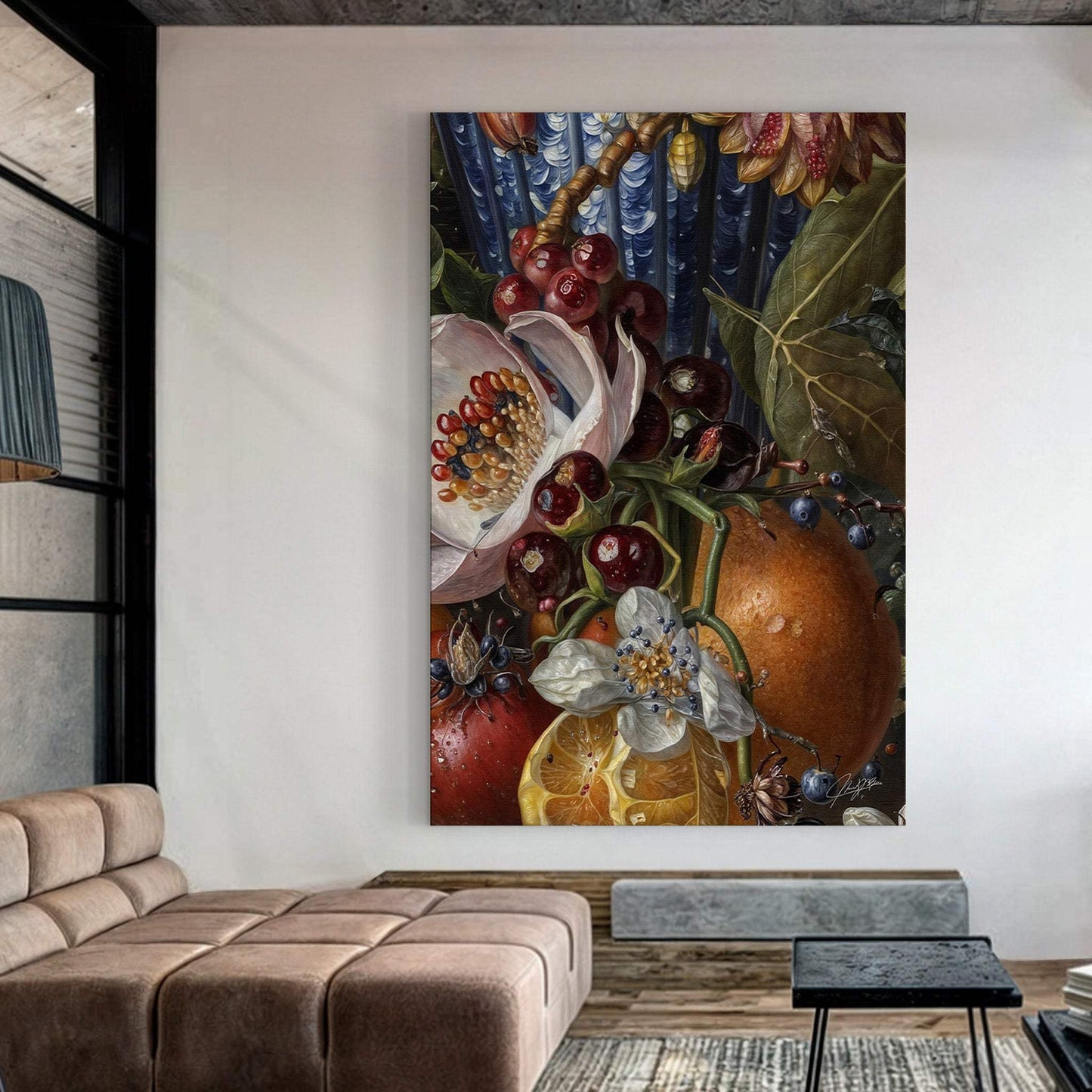 Canvas Print: "Baroque Bounty III" - Tailored Canvases - Flyclothing LLC