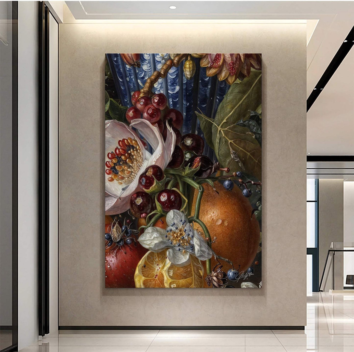 Canvas Print: "Baroque Bounty III" - Tailored Canvases - Flyclothing LLC
