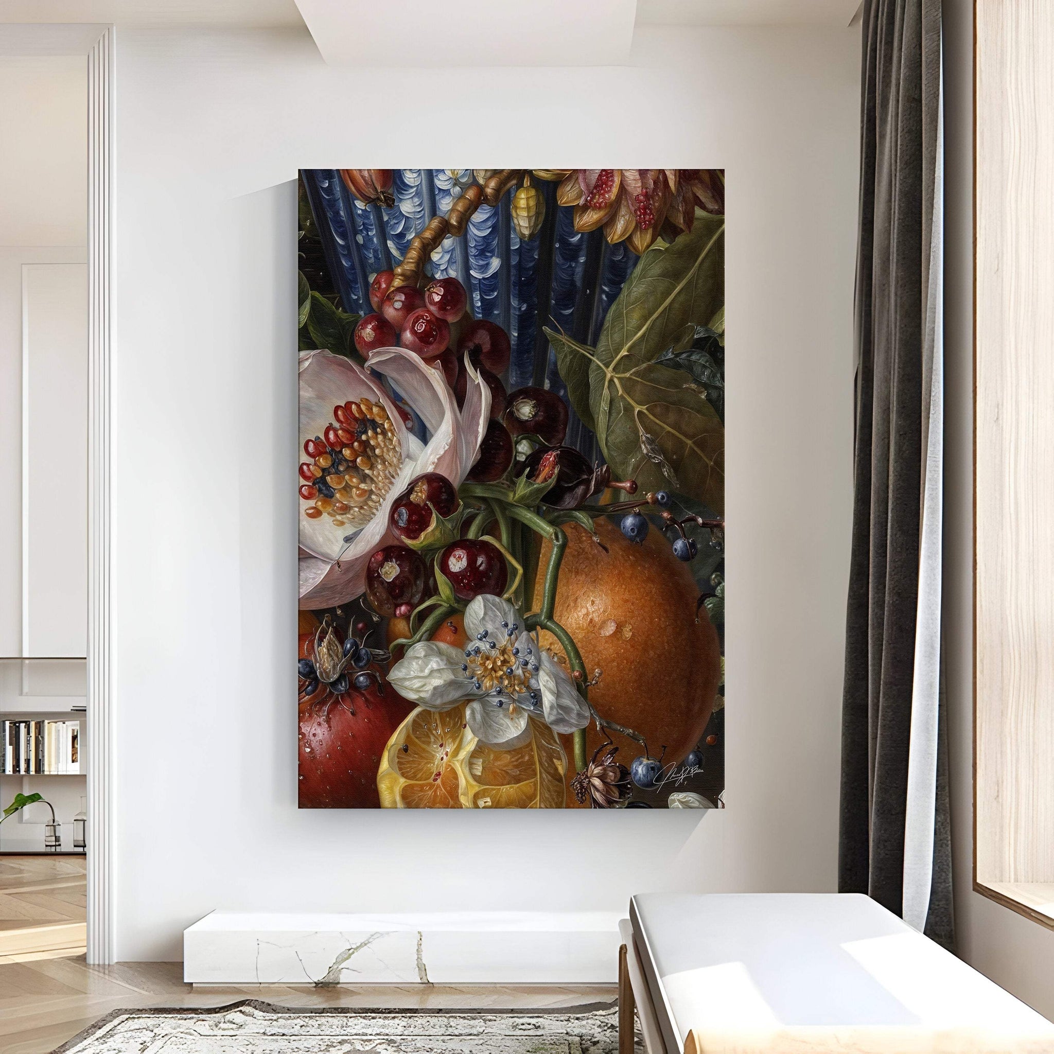 Canvas Print: "Baroque Bounty III" - Tailored Canvases - Flyclothing LLC