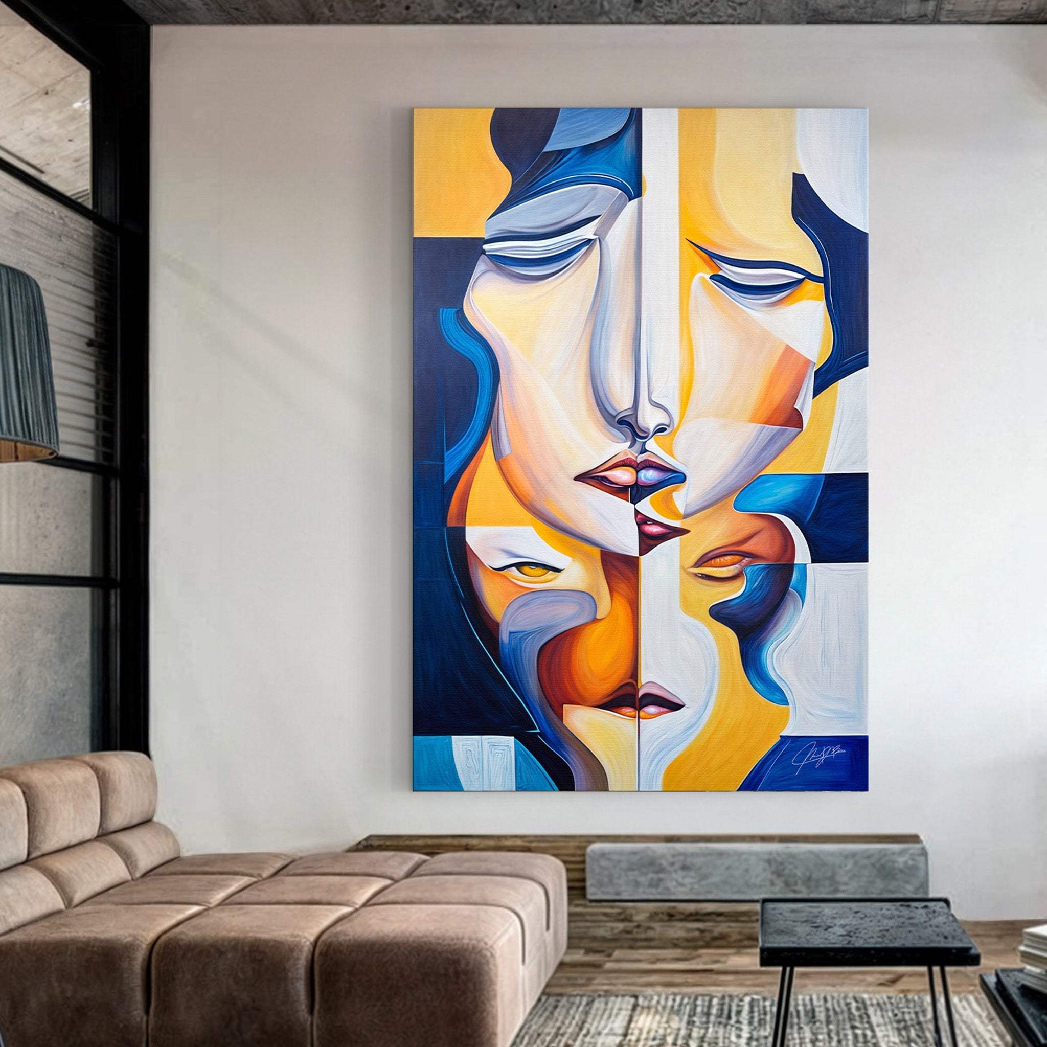 Canvas Print: "Talk" - Tailored Canvases - Flyclothing LLC