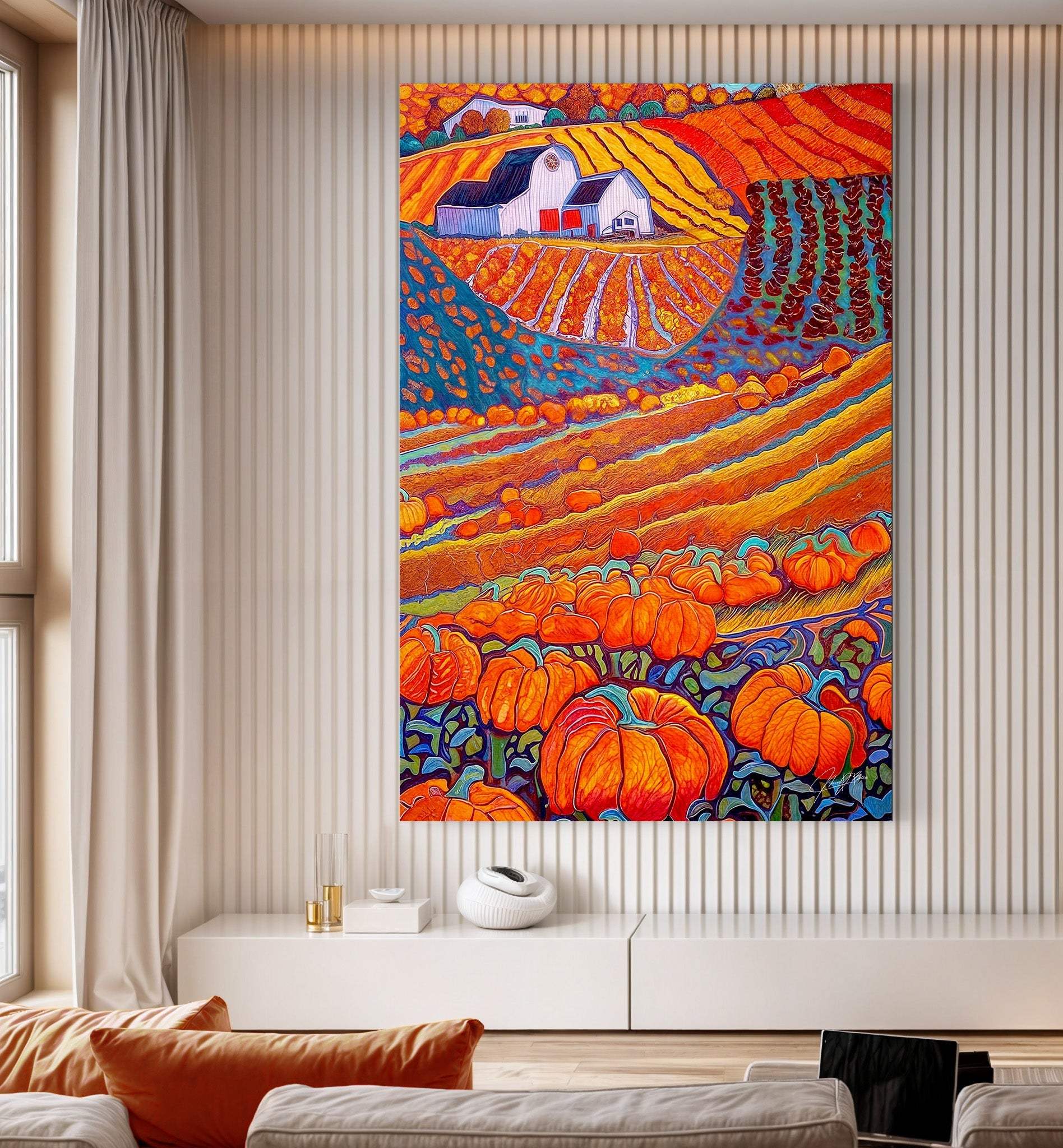 Canvas Print: "Harvest Hues" - Tailored Canvases - Flyclothing LLC