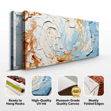 Canvas Print: "Pebble Tides III" - Tailored Canvases - Flyclothing LLC