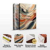 Canvas Print: "Earthen Strata" - Tailored Canvases - Flyclothing LLC