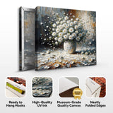 Canvas Print: "Porcelain Bloom" - Tailored Canvases - Flyclothing LLC