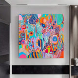 Canvas Print: "Kaleidoscopic Voyage III" - Tailored Canvases - Flyclothing LLC