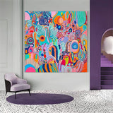 Canvas Print: "Kaleidoscopic Voyage III" - Tailored Canvases - Flyclothing LLC