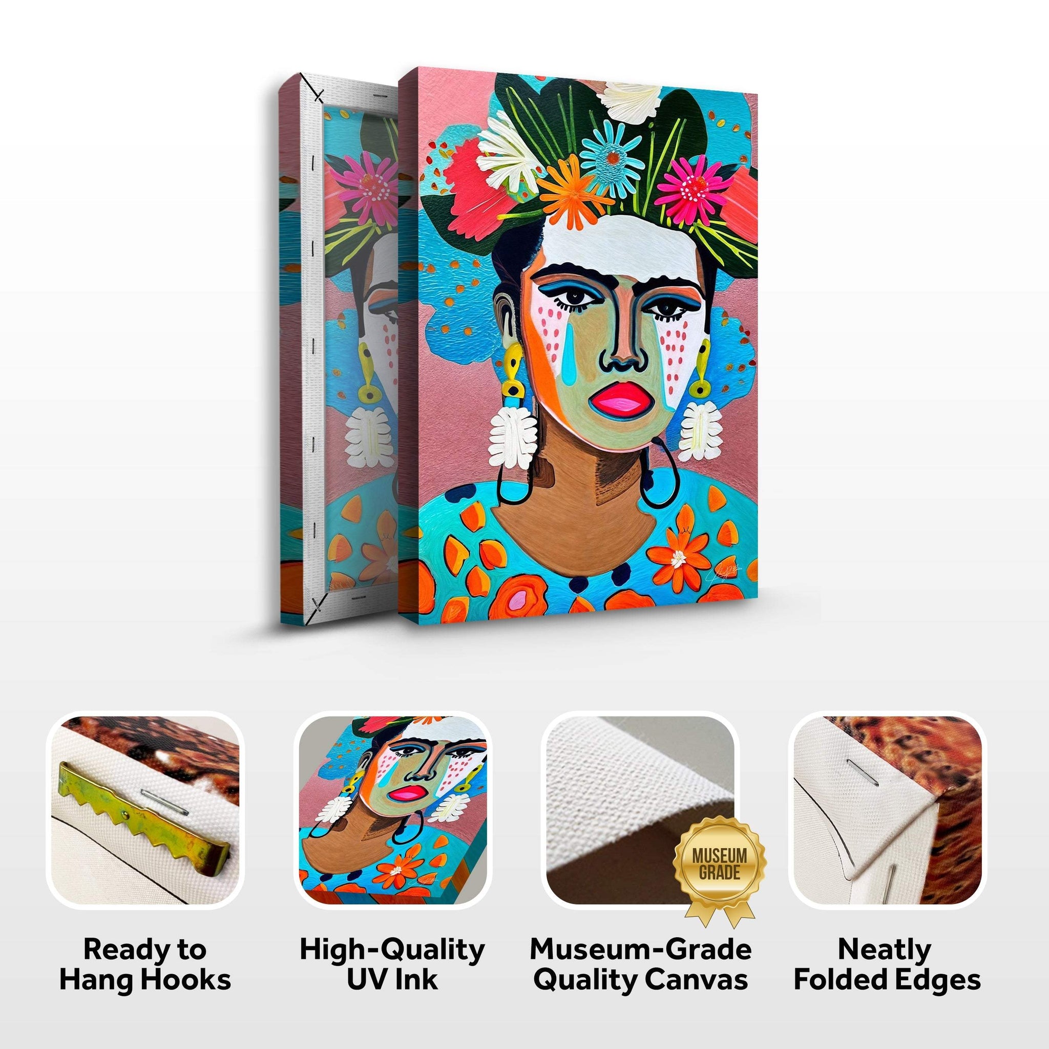 Canvas Print: "Floral Muse II" - Tailored Canvases - Flyclothing LLC