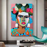 Canvas Print: "Floral Muse II" - Tailored Canvases - Flyclothing LLC