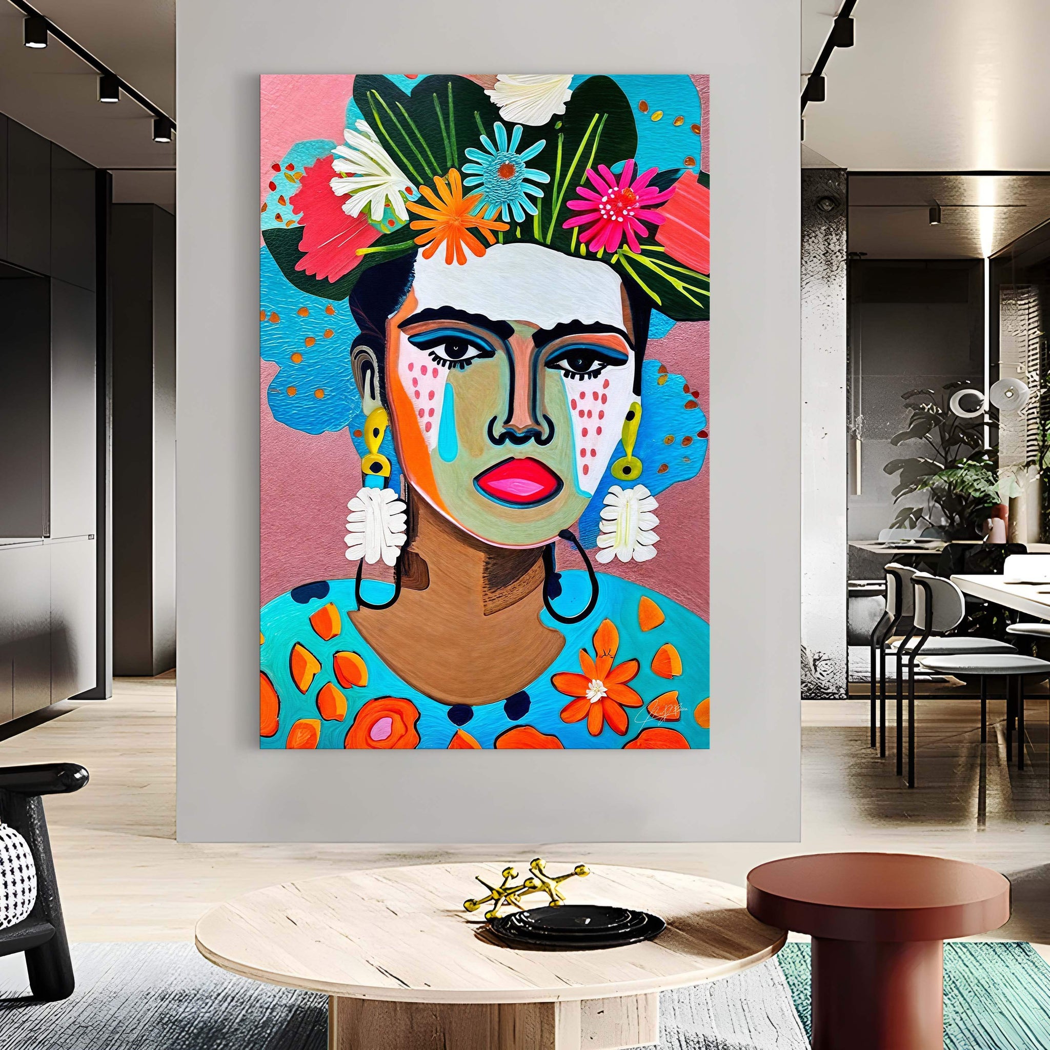 Canvas Print: "Floral Muse II" - Tailored Canvases - Flyclothing LLC