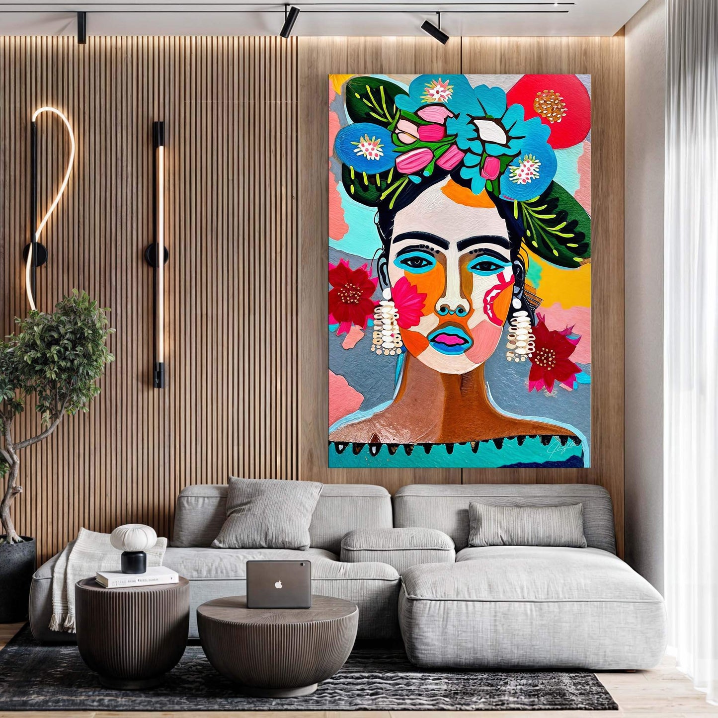 Canvas Print: "Floral Muse III" - Tailored Canvases - Flyclothing LLC