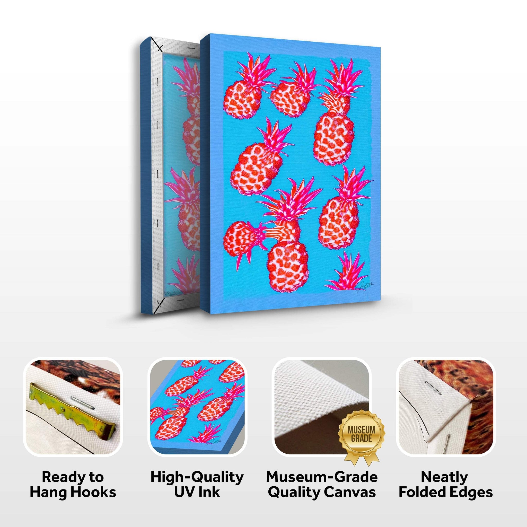 Canvas Print: "Fever Piña" - Tailored Canvases - Flyclothing LLC