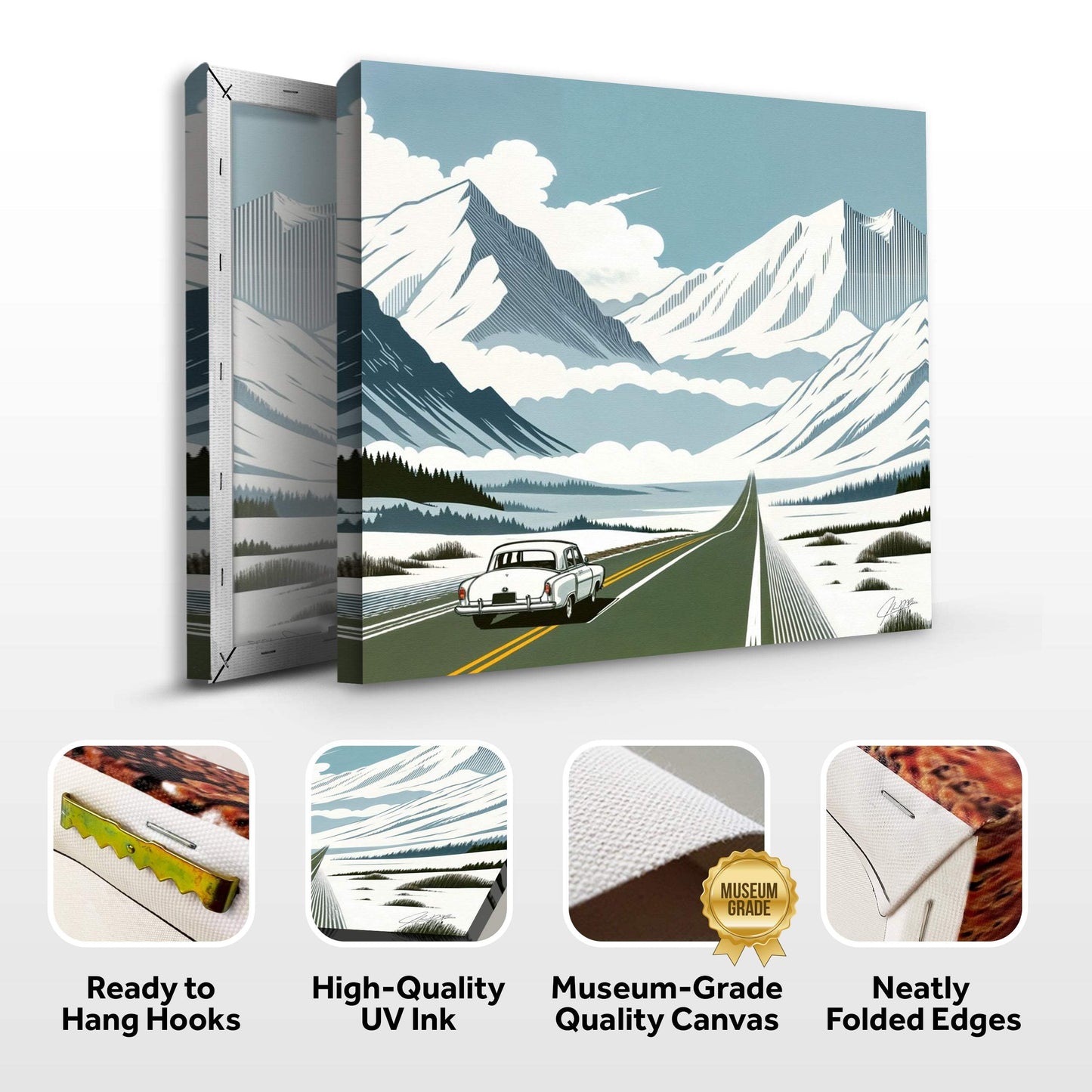 Canvas Print: "Alpine Journey" - Tailored Canvases - Flyclothing LLC