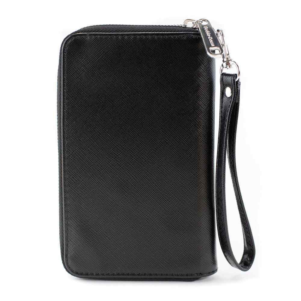 PU Zip Around Wallet Rectangle - THE APOTHECARY DIARIES Loulan with Ladies in Waiting Scene Grays