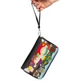 PU Zip Around Wallet Rectangle - South Park Privacy Tour Boys Group Scene