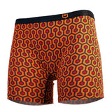 SHEATH Women's Bamboo Hexagon Long Leg Boxer Brief - SHEATH UNDERWEAR - Flyclothing LLC