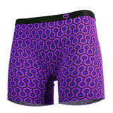 SHEATH Women's Bamboo Hexagon Long Leg Boxer Brief - SHEATH UNDERWEAR - Flyclothing LLC