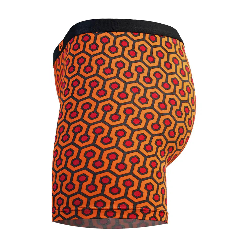 SHEATH Women's Bamboo Hexagon Long Leg Boxer Brief - SHEATH UNDERWEAR - Flyclothing LLC