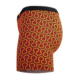 SHEATH Women's Bamboo Hexagon Long Leg Boxer Brief - SHEATH UNDERWEAR - Flyclothing LLC