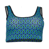 SHEATH Bamboo Hexagon Padded Comfort Bralette - SHEATH UNDERWEAR - Flyclothing LLC