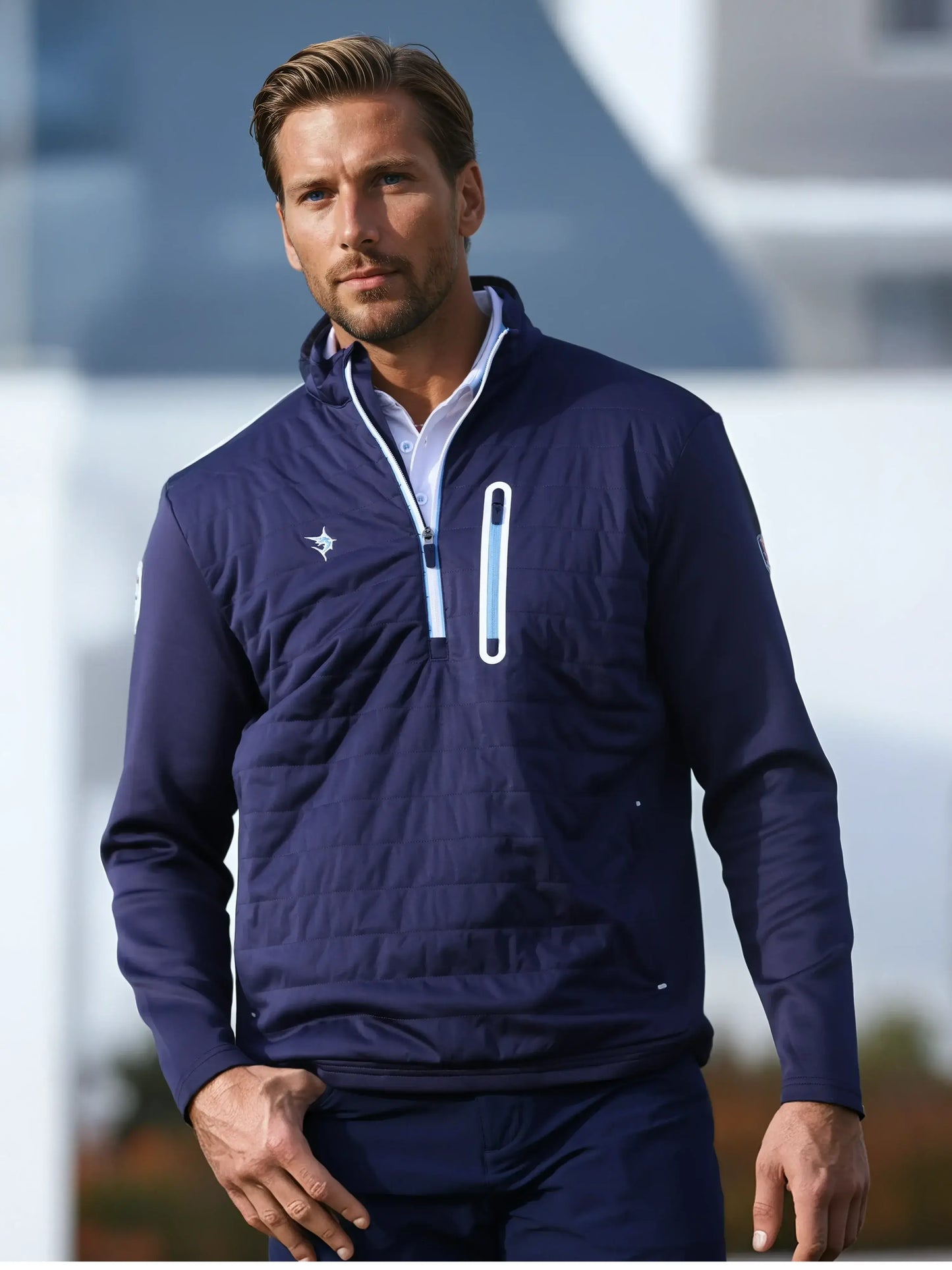 Hampton Pullover Technical Layer - White Water Life - Flyclothing LLC