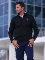 Montauk Quarter Zip Midweight Comfort - White Water Life - Flyclothing LLC