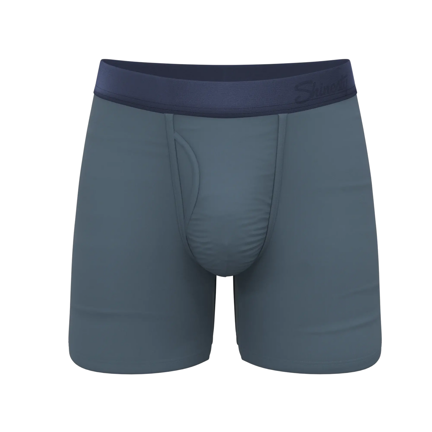 The Wake In The Lake | Tonal Teal Ball Hammock® Magnum Big Pouch Underwear - Shinesty - Flyclothing LLC
