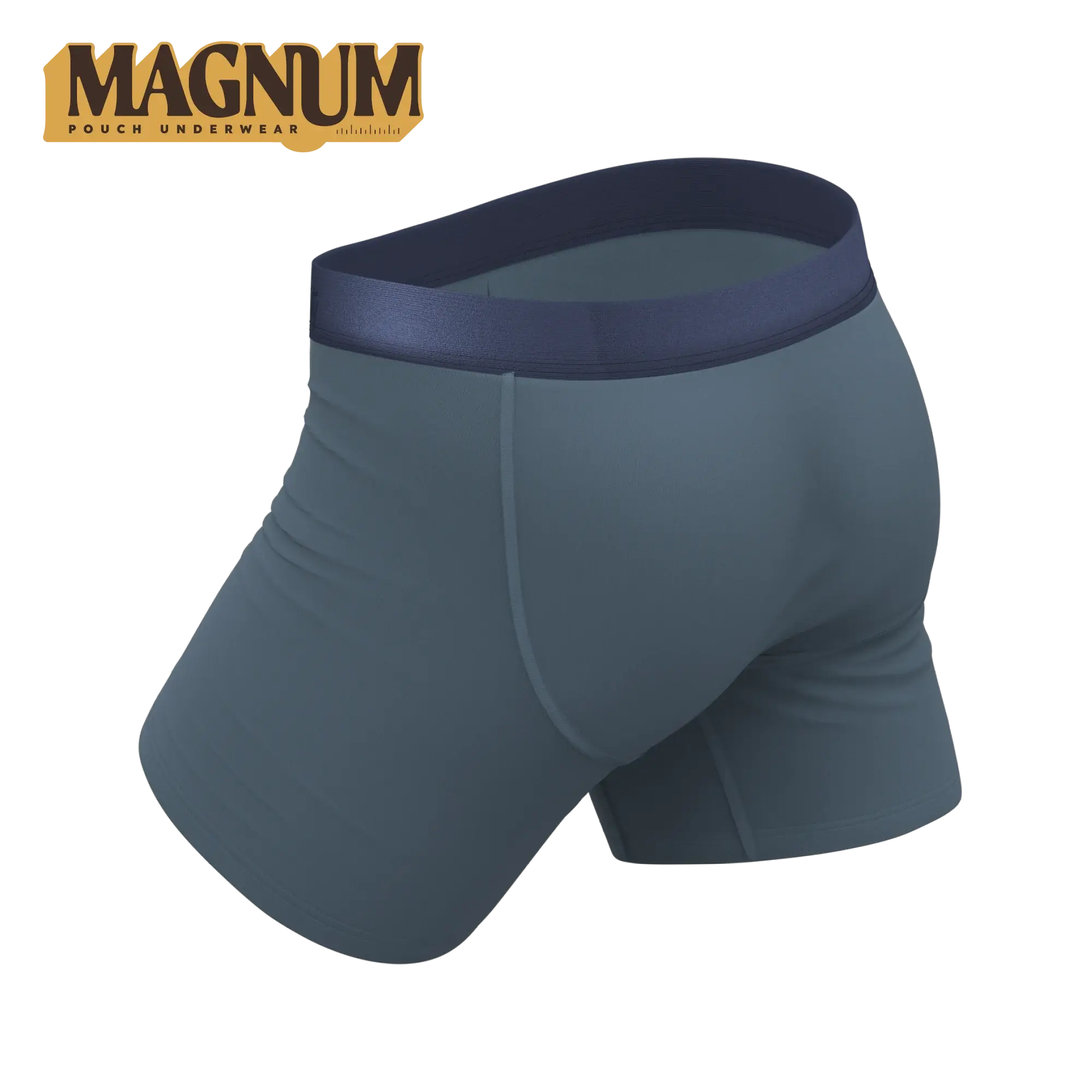 The Wake In The Lake | Tonal Teal Ball Hammock® Magnum Big Pouch Underwear - Shinesty - Flyclothing LLC