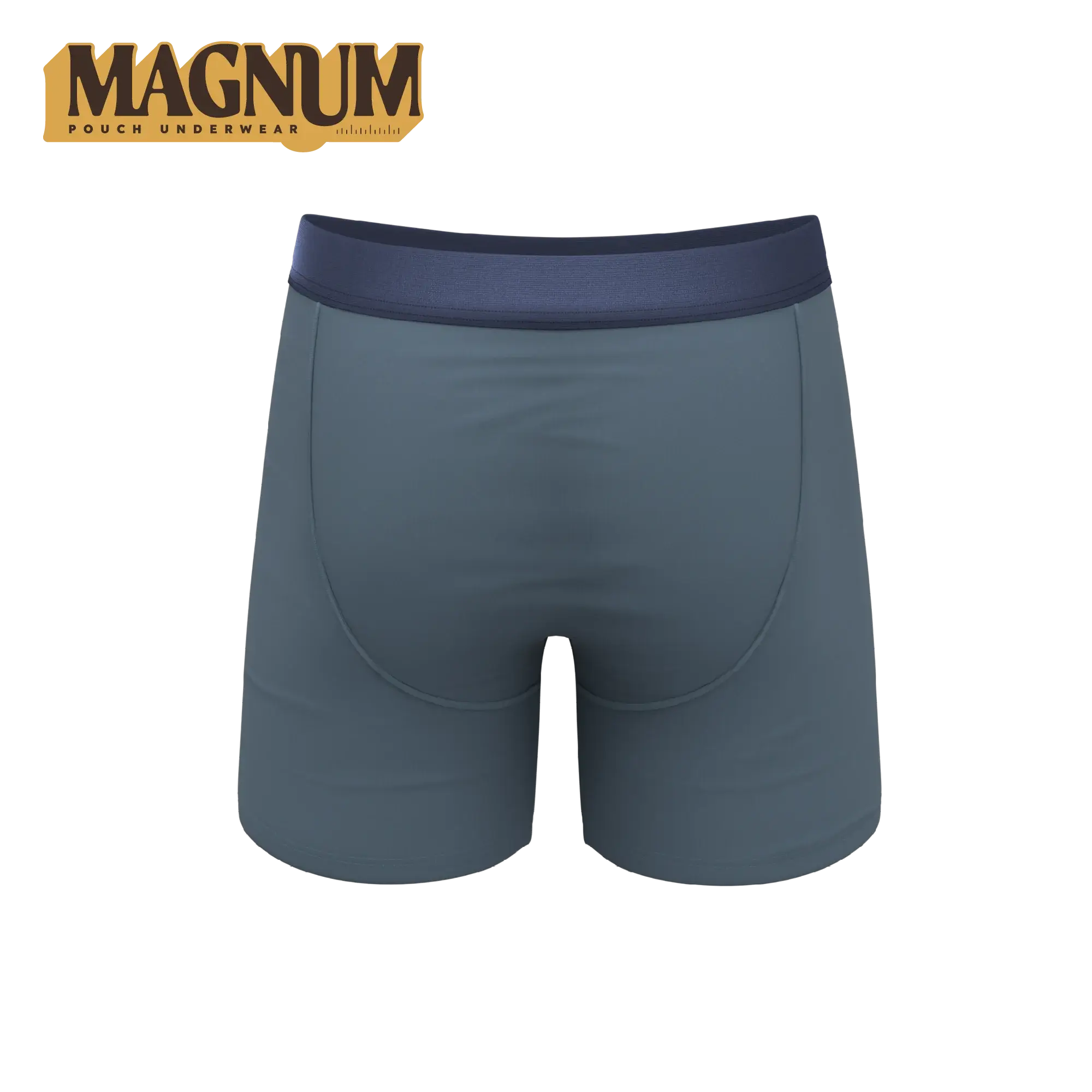 The Wake In The Lake | Tonal Teal Ball Hammock® Magnum Big Pouch Underwear - Shinesty - Flyclothing LLC