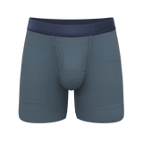 The Wake In The Lake | Tonal Teal Ball Hammock® Pouch Underwear With Fly - Shinesty - Flyclothing LLC