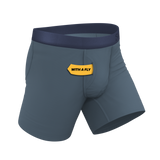 The Wake In The Lake | Tonal Teal Ball Hammock® Pouch Underwear With Fly