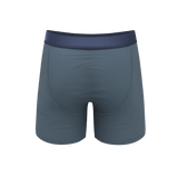 The Wake In The Lake | Tonal Teal Ball Hammock® Pouch Underwear With Fly - Shinesty - Flyclothing LLC