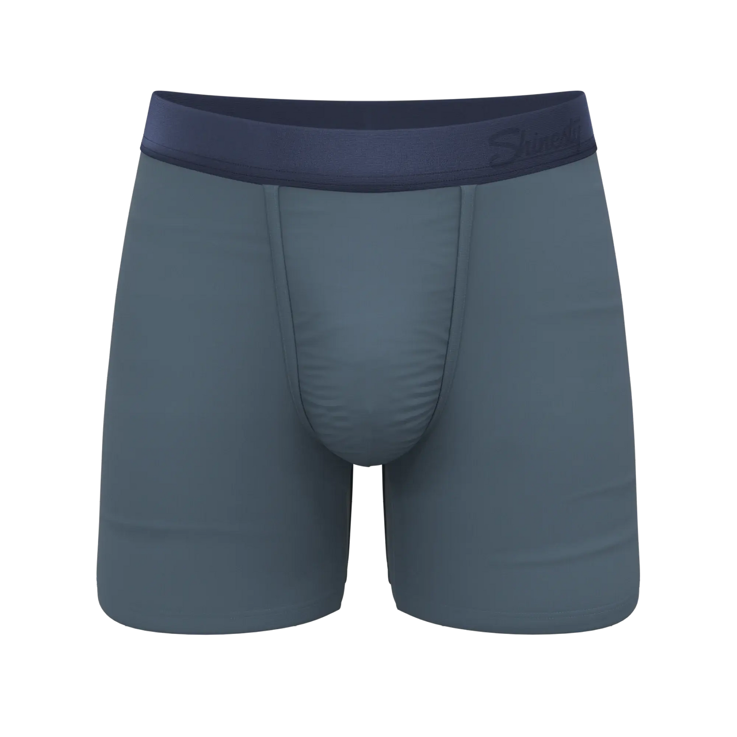 The Wake In The Lake | Tonal Teal Ball Hammock® Pouch Underwear - Shinesty - Flyclothing LLC