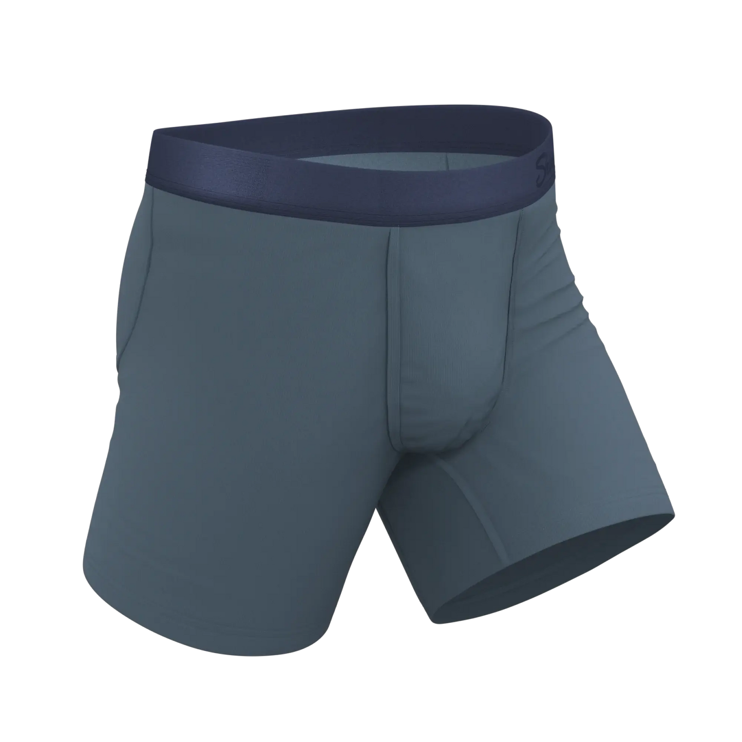 The Wake In The Lake | Tonal Teal Ball Hammock® Pouch Underwear - Shinesty - Flyclothing LLC
