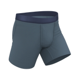 The Wake In The Lake | Tonal Teal Ball Hammock® Pouch Underwear - Shinesty - Flyclothing LLC