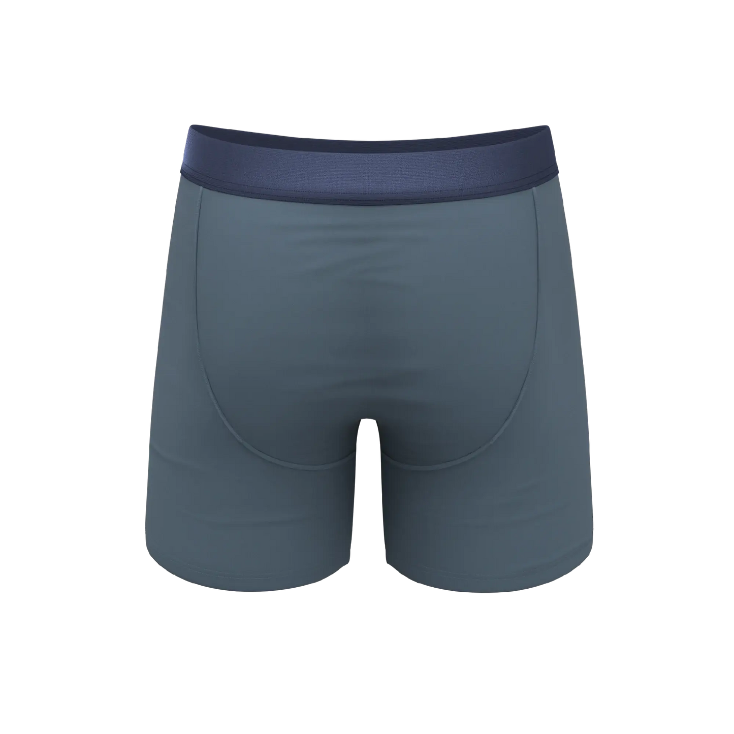 The Wake In The Lake | Tonal Teal Ball Hammock® Pouch Underwear - Shinesty - Flyclothing LLC
