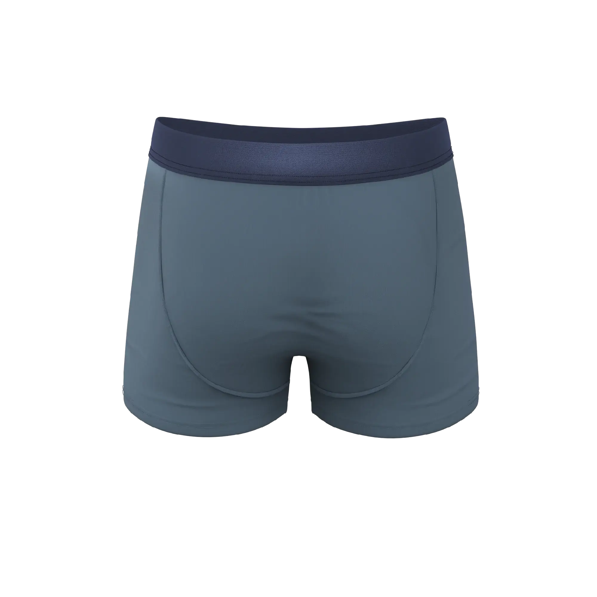 The Wake In The Lake | Tonal Teal Ball Hammock® Pouch Trunks Underwear - Shinesty - Flyclothing LLC