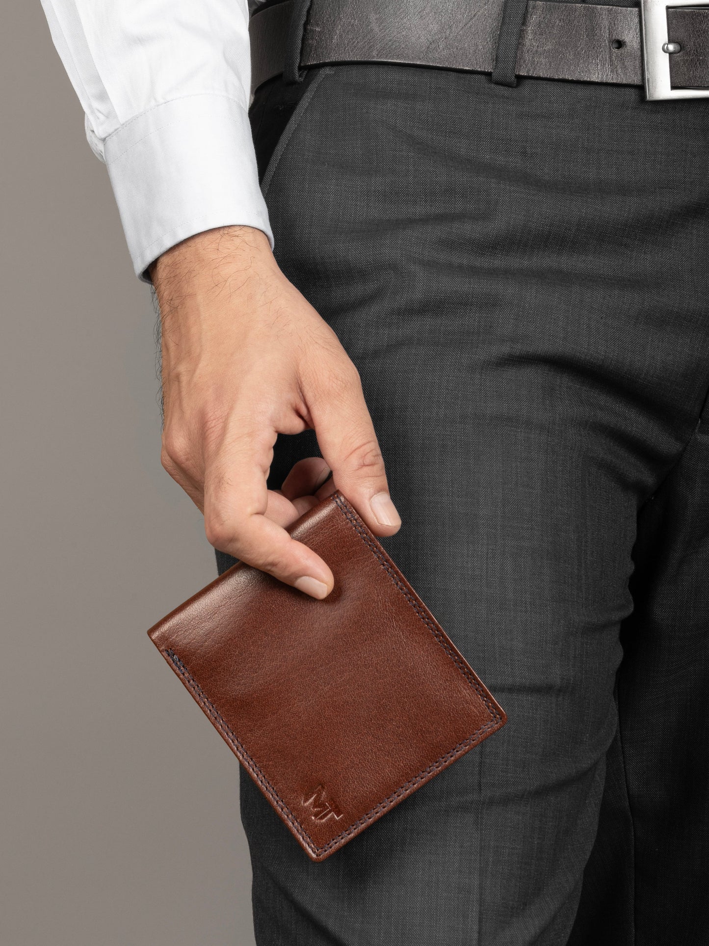 Brown Slate Cash & Card Holder - Classy Leather Bags - Flyclothing LLC