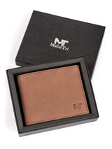 Tan Brown Slate Wallet - Mat finish - Classy Leather Bags - Flyclothing LLC