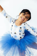 Waltz of the Snowflakes 3/4 Tutu Leotard - Mila & Rose ® - Flyclothing LLC