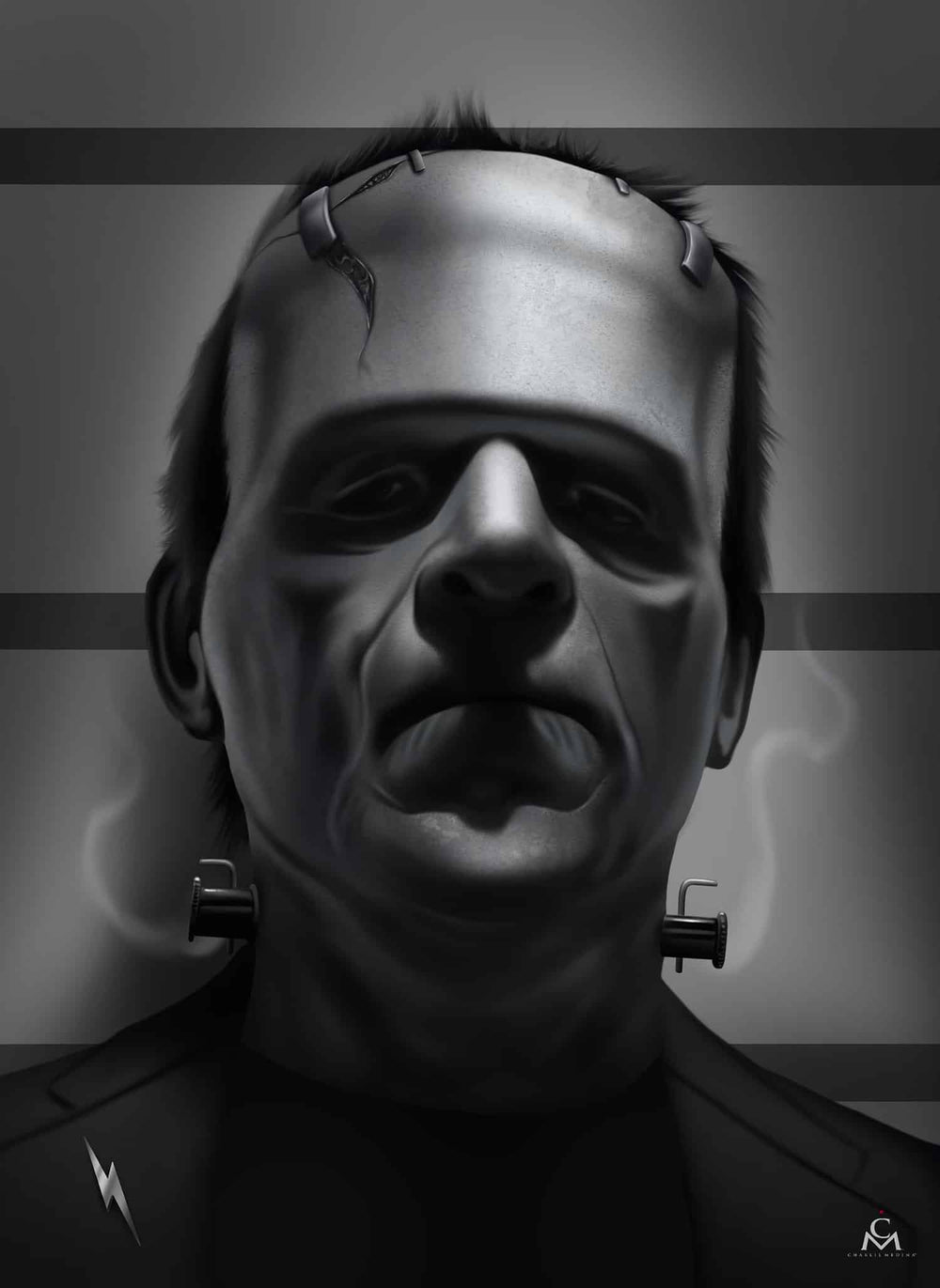 Black Market Art Company Wanted Dead or Alive Print