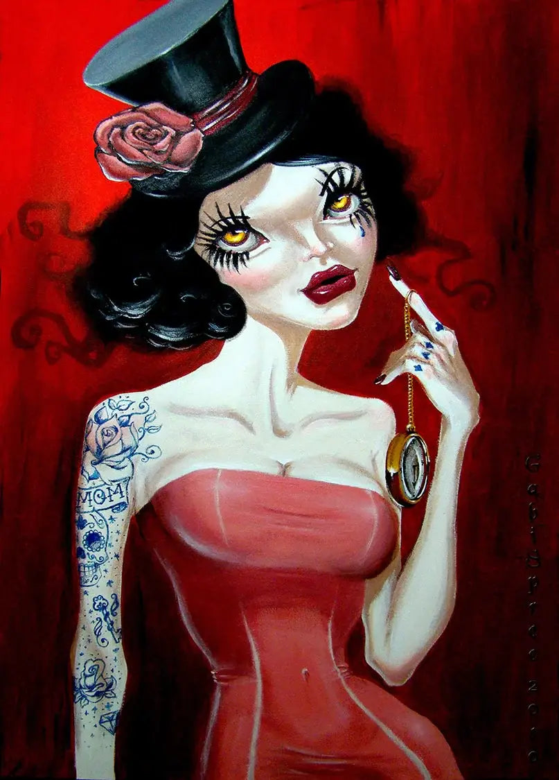 Black Market Art Company Waste My Time Print - Black Market Art Company - Flyclothing LLC