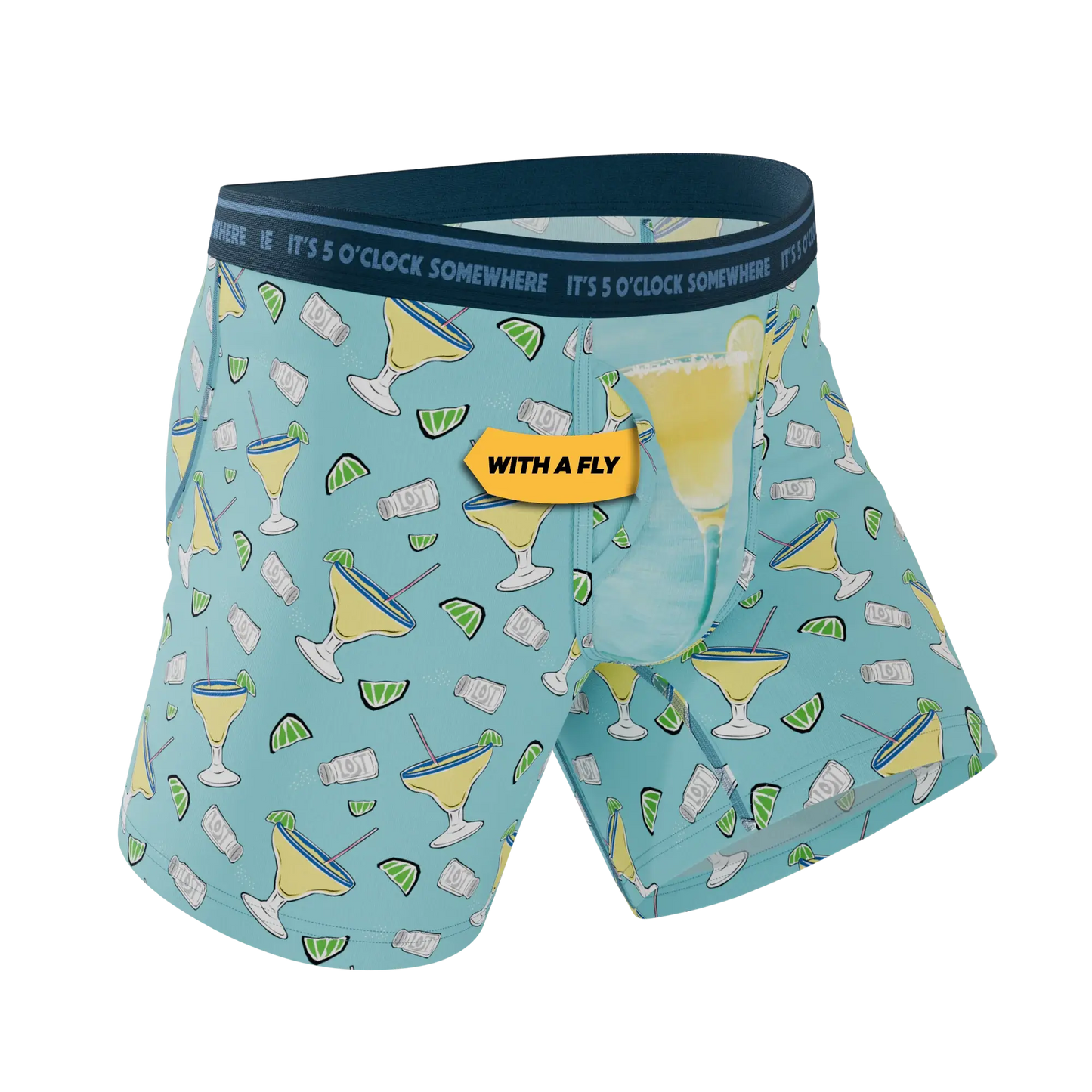 The Wasting Away | Shinesty x Margaritaville® Ball Hammock® Pouch Underwear With Fly - Shinesty - Flyclothing LLC