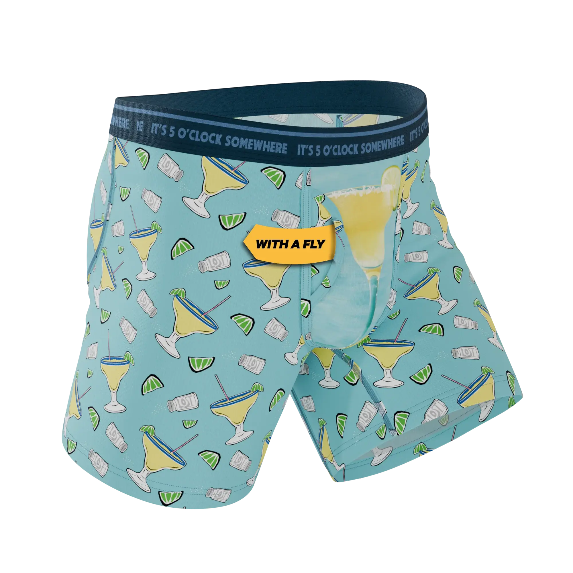 The Wasting Away | Shinesty x Margaritaville® Ball Hammock® Pouch Underwear With Fly - Shinesty - Flyclothing LLC