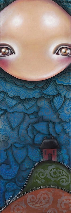 Black Market Art Company Watching Over Print