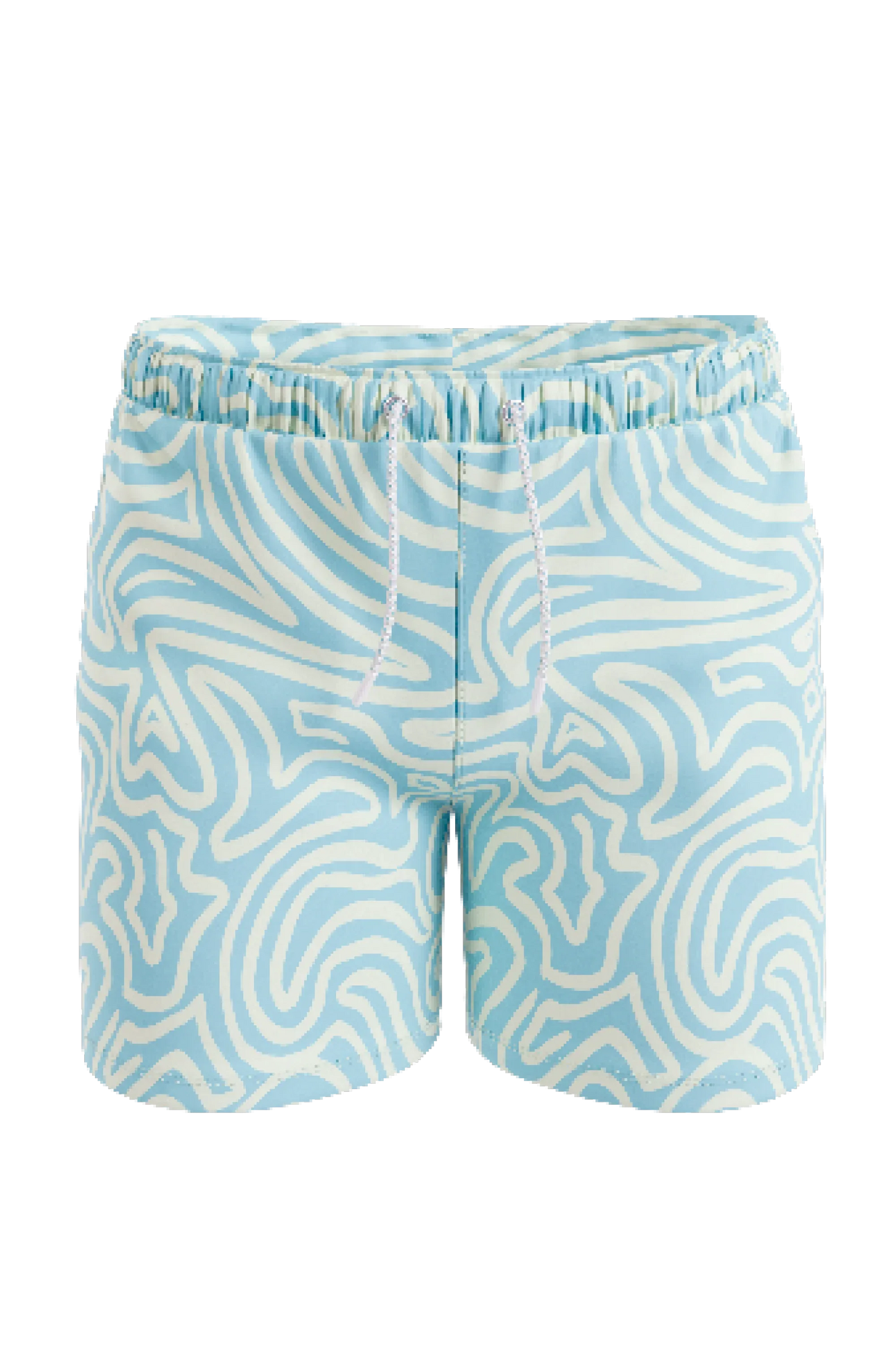 The Water Park | Neon Abstract Line Ball Hammock® Pouch 5" Swim Trunks - Shinesty - Flyclothing LLC