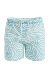 The Water Park | Neon Abstract Line Ball Hammock® Pouch 5" Swim Trunks - Shinesty - Flyclothing LLC