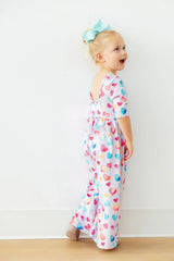 Watercolor Kisses Wide Leg Jumpsuit - Mila & Rose ® - Flyclothing LLC