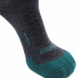 3 Pack Wave - Run 1/4 Crew Runweight Merino Wool Sock - GRIP6 - Flyclothing LLC